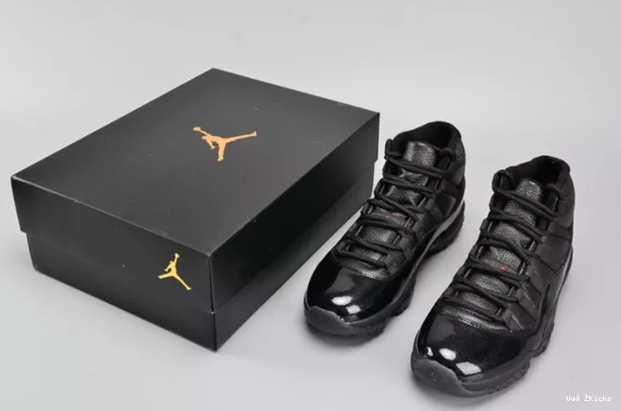 7467 RETRO AIR 725 Flexible 914433- JORDAN 11 mens BLACKDEVIL 0827